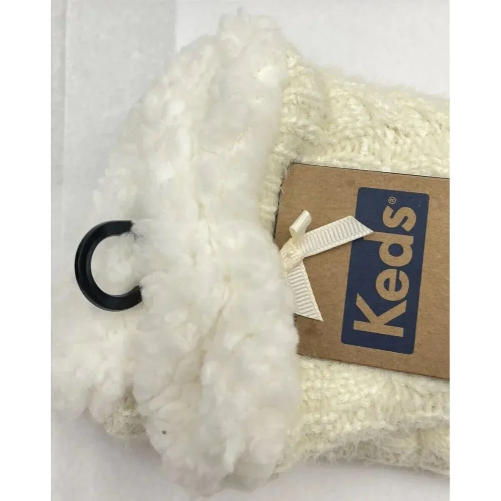 Keds Women Luxury Slipper Socks Warm & Cozy One Size